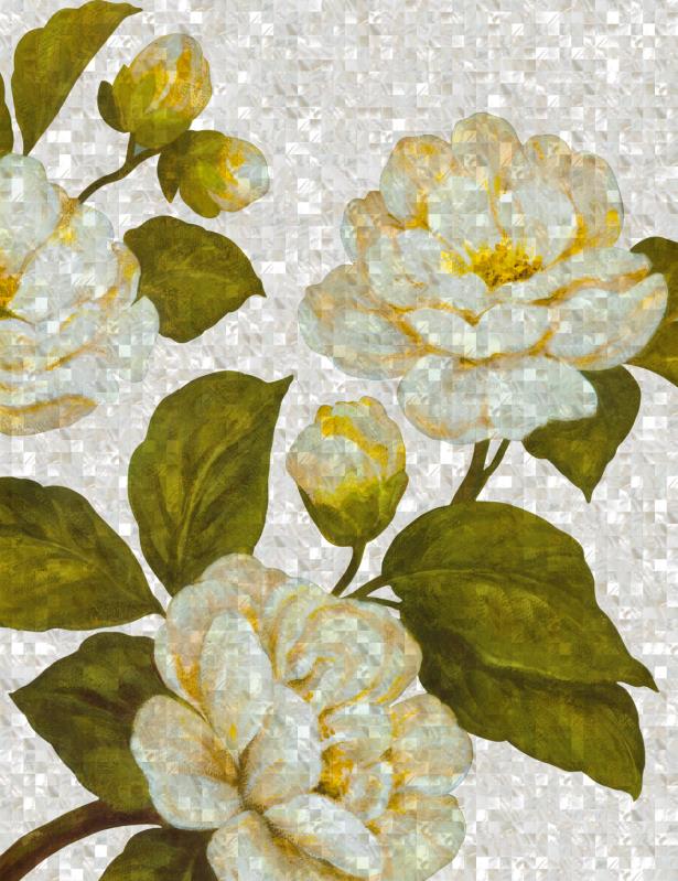 贝壳马赛克壁画